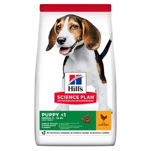 Hills 604267 droogvoer voor hond 2,5 kg Puppy Kip, Rundvlees