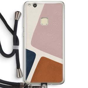 Geo #2: Huawei Ascend P10 Lite Transparant Hoesje met koord
