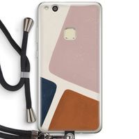 Geo #2: Huawei Ascend P10 Lite Transparant Hoesje met koord