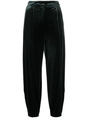 Blanca Vita pantalon Poncircus à coupe fuselée - Vert