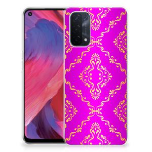 Siliconen Hoesje OPPO A93 5G Barok Roze