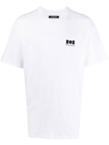 Nahmias t-shirt en coton à logo imprimé - Blanc