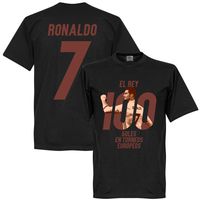 Ronaldo 100 Goals El Rey T-Shirt