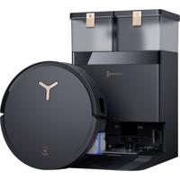 ECOVACS DEX56-12EC Dweil- en zuigrobot Zwart Spraakgestuurd, Op afstandsbedienbaar, Compatibel met Amazon Alexa, Compatibel met Google Home