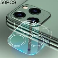 50 stuks voor iPhone 11 Pro HD Achteruitrij camera lens beschermer gehard glas film