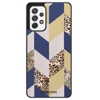 Samsung Galaxy A52 hoesje - Blue leo wild