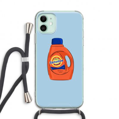 Ultra Sensitive: iPhone 11 Transparant Hoesje met koord