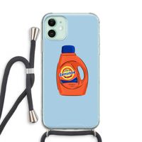 Ultra Sensitive: iPhone 11 Transparant Hoesje met koord Ultra Sensitive: iPhone 11 Transparant Hoesje met koord