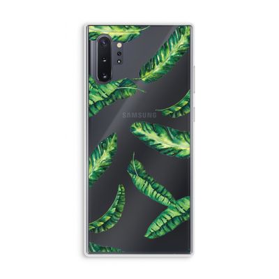 Lange bladeren: Samsung Galaxy Note 10 Plus Transparant Hoesje