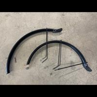 Mibo Mudguardset split disc 26"/20" black