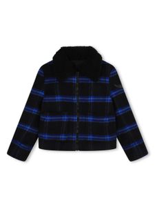 Zadig & Voltaire Kids veste bomber zippée à logo - Bleu