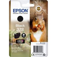 Epson Squirrel Singlepack Black 378 Claria Photo HD Ink