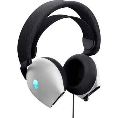 Dell AW520H-W-DEAM Over Ear koptelefoon Gamen Kabel Stereo Wit High-Resolution Audio