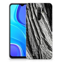 Bumper Hoesje Xiaomi Redmi 9 Boomschors Grijs