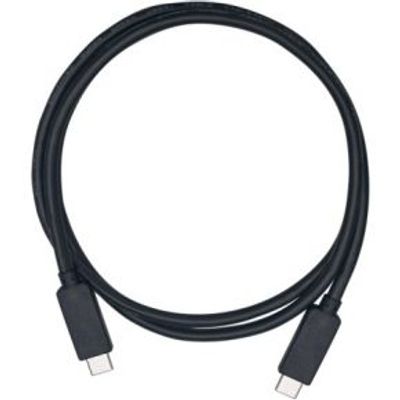 QNAP USB3.1 GEN2 10G 1.0M TYPE-C TO TYPE-C CABLE USB-kabel 1 m 3.2 Gen 2 (3.1 Gen 2) USB C Zwart