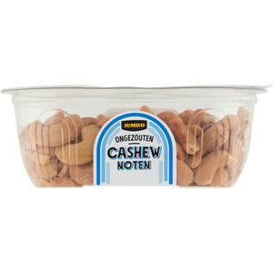 Jumbo Ongezouten Cashewnoten 130g Aanbieding bij Jumbo |  Cup a 110250 gram