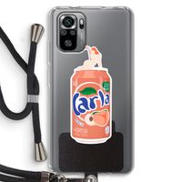 S(peach)less: Xiaomi Redmi Note 10S Transparant Hoesje met koord