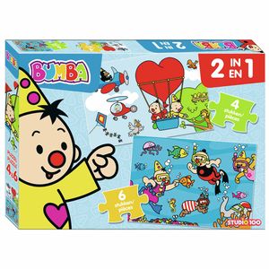 Studio 100 legpuzzels 2-in-1 10 stukjes