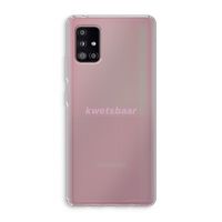 kwetsbaar: Samsung Galaxy A51 5G Transparant Hoesje