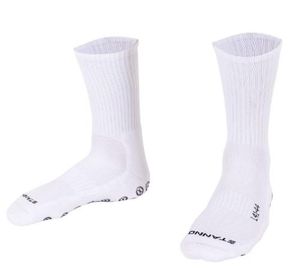 Gripsokken raw crew socks Wit