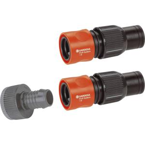 GARDENA 01505-23 Kunststof Aansluitset 26,5 mm (G3/4), 33,3 mm (G1)