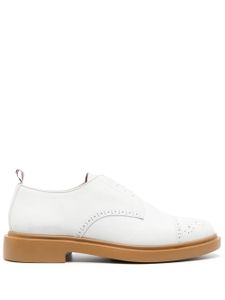 Thom Browne derbies à bout perforé - Blanc