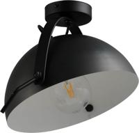 Masterlight Landelijke plafondlampLarino 30 zwart met wit - 5199-30-06-B