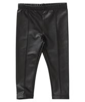 lederlook legging met naad lederlook legging met naad