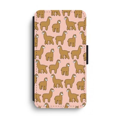 Alpacas: iPhone XS Max Flip Hoesje