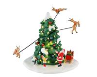 Kerstdorpminiatuur Reindeer Races 26x30x27 cm - Lemax
