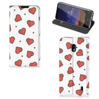 Nokia 2.2 | Hoesje met Magneet | Hearts