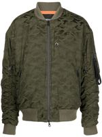 Mostly Heard Rarely Seen veste bomber à imprimé camouflage - Vert - thumbnail