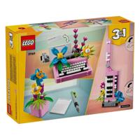 LEGO creator 31169 typemachine met bloemen