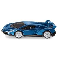 Lamborghini Veneno modelauto - metallic blauw - Jongens speelgoed auto - Modelauto - thumbnail