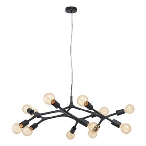 EGLO Bocadella Hanglamp - E27 - Ø 92 cm - Zwart