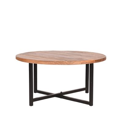 LABEL51 Salontafel Dex - Rough - Mangohout - 80 cm - Rond