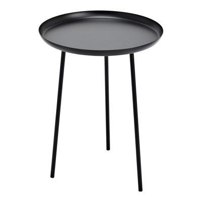 Tafel van zwart metaal (B/H/D) 36x47x36 cm