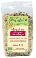 Muesli haver/rijst 4 rode vruchten glutenvrij bio - thumbnail