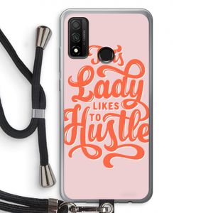 Hustle Lady: Huawei P Smart (2020) Transparant Hoesje met koord