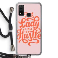 Hustle Lady: Huawei P Smart (2020) Transparant Hoesje met koord