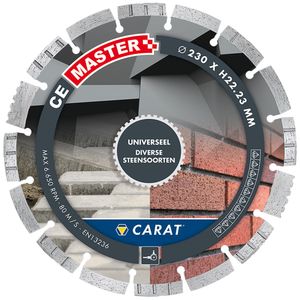 Carat DIAMANTZAAG UNIVERSEEL Ø115x22,23MM, CE MASTER - CEM1153000 - CEM1153000