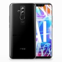 Huawei Mate 20 Lite Silicone-hoesje Gun Don&apos;t Touch My Phone