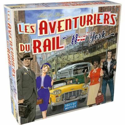 Bordspel Les Aventuriers du Rail - New York (FR)
