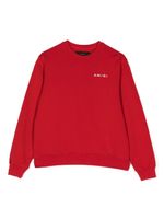 AMIRI KIDS sweat à logo imprimé - Rouge