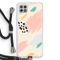 Sunday Chillings: Samsung Galaxy A22 4G Transparant Hoesje met koord