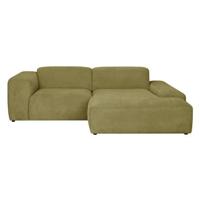 by fonQ Wonder 3-zitshoekbank met Chaise Longue Rechts - Rib