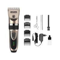 Nobleza Dieren Tondeuse Set - 4 Opzetkammen - Draadloos - Voor Huisdieren Katten & Honden