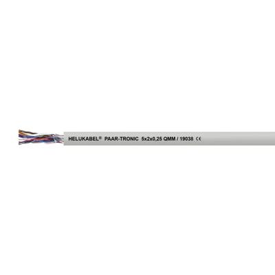 Helukabel 19072-100 Datakabel 2 x 2 x 0.5 mm² Grijs 100 m
