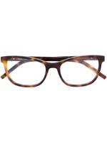 Saint Laurent Eyewear lunettes de vue à monture papillon - Marron