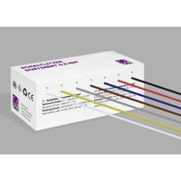 TRU COMPONENTS TC-12112360 Draad 0.5 mm² Zwart, Wit, Rood, Blue, Bruin, Grijs, Geel-groen 1 set(s)
